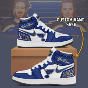 St. Louis Blues - AJ1 High Top Shose - V1
