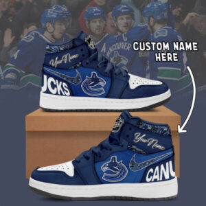Vancouver Canucks - AJ1 High Top Shose - V1