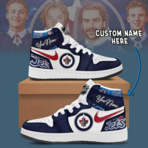 Winnipeg Jets - AJ1 High Top Shose - V1